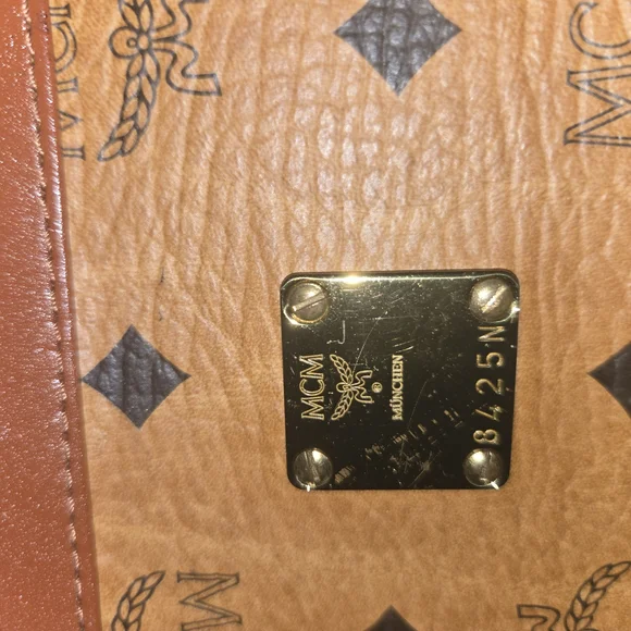 MCM Brown Leather Men's Bag - Picture 2 of 10